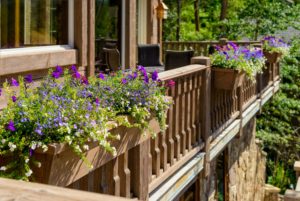 Vail-Mountain-Elegant-custom-flower-boxes-integrated-on-deck-railings