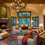 Vail-Mountain-Elegant-great-room-stone-fireplace-and-hearth-room