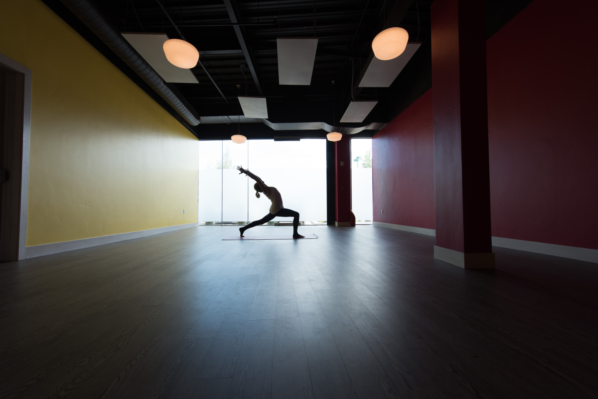 commerial Property - Revolution-power-yoga-Avon-yoga-studio-vynl-plank-flooring
